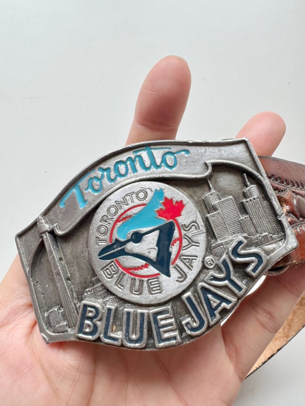 Vintage 1988 Siskiyou TORONTO BLUE JAYS Buckle - Picture 4 of 10